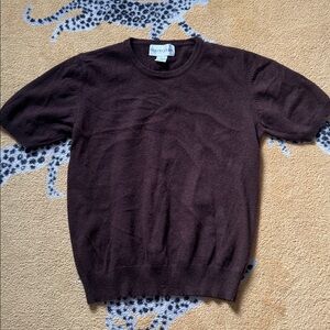 Bloomingdale’s Chocolate Brown Cashmere Sweater